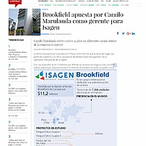 Brookfield apuesta por Camilo Marulanda como gerente para Isagen